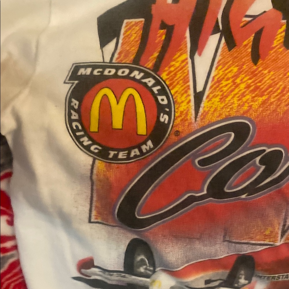 White MAC Racing Graphic Tee - Picture 12 of 16